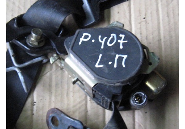 ремінь безпеки,лівий передній, Peugeot 407,1.6hdi